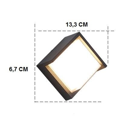 Cata Sıva Üstü Led Aplik 6w Günışığı Renk CT-7078