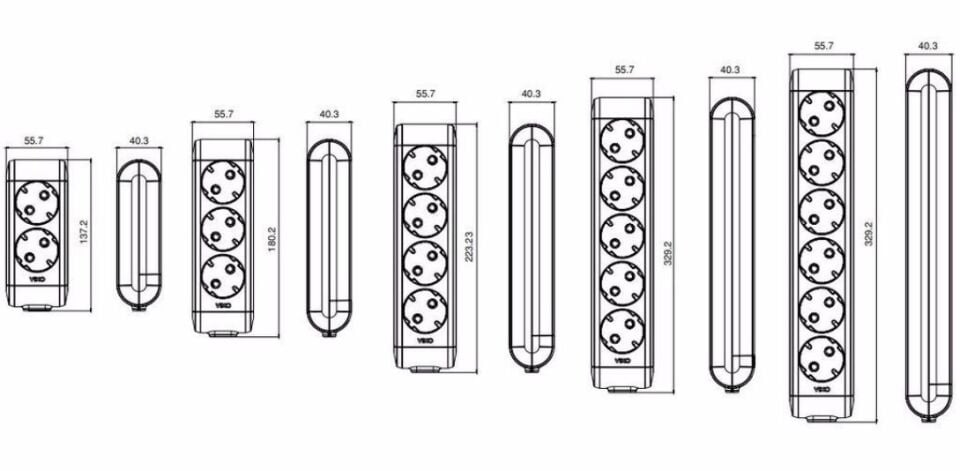 Viko Multi-led Üçlü Grup Priz Topraklı Klemensli Çocuk Korumalı