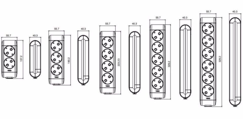 Viko Multi-led Üçlü Grup Priz Topraklı Klemensli Çocuk Korumalı Siyah