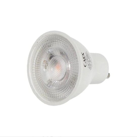 Cata 7 Watt GU10 Duylu Led Çanak Ampul CT-4215 6400K (Beyaz Işık)