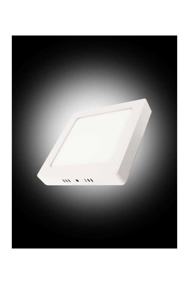 ACK AP04-01830 6500K Beyaz 18W Beyaz Kasa Sıva Üstü Kare 22x22 Led Panel