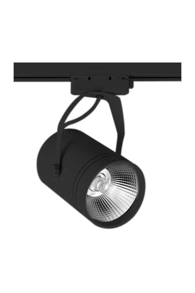 ACK AD30-01931 6500K Beyaz 30W Siyah Kasa Cob Led Ray Spot