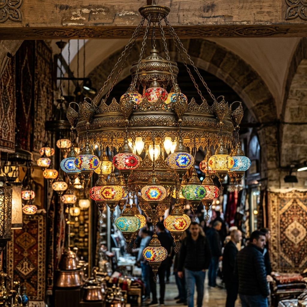 Osmanlı Motifli Avize